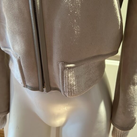 ❌❌SOLD❌❌ISABEL MARANT ETOILE Boden shearling reversible jacket US 8 - Picture 12 of 17